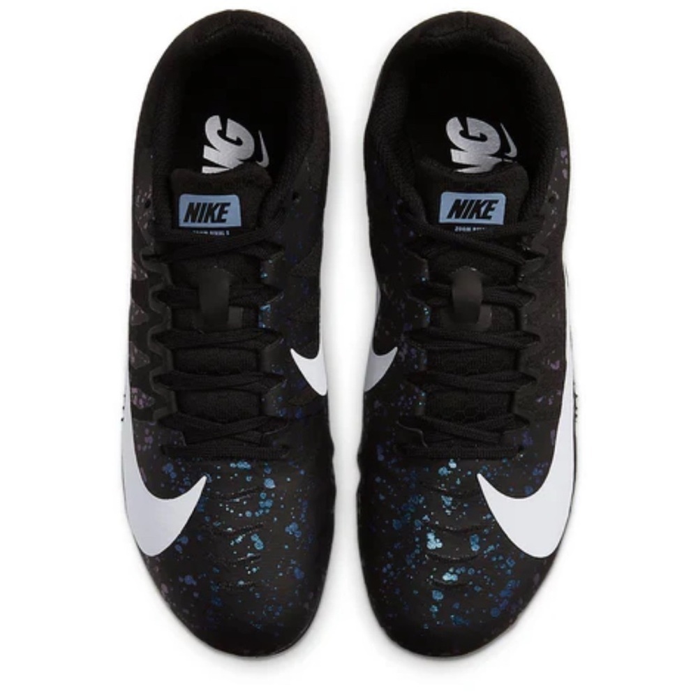 NIKE AIR Zoom Rivals9 paint splatter Racing sneakers size 5.5